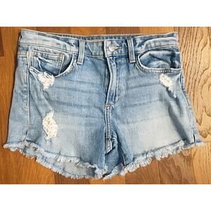 JOES JEANS The Ozzie 4" Cut Off Shorts Light wash Size tag 26" Actual 30" denim
